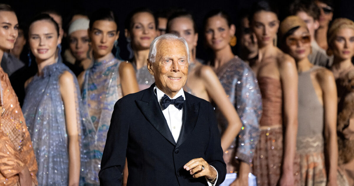 Goodbye Giorgio Armani: The king of Italian elegance that changed fashion forever