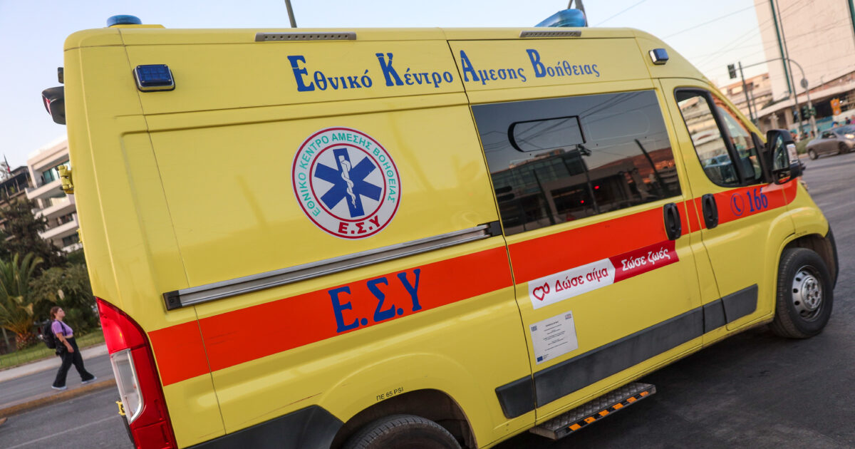 Artemis: They abandoned a stabbing man in a pharmacy – he was received by EKAB