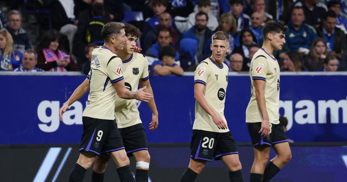Ovieto – Barcelona 1-3: Successfully overturn and kept the difference from Real Madrid