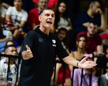 Ο Γιώργος Μπαρτζώκας στον τελικό του Super Cup  (KLODIAN LATO