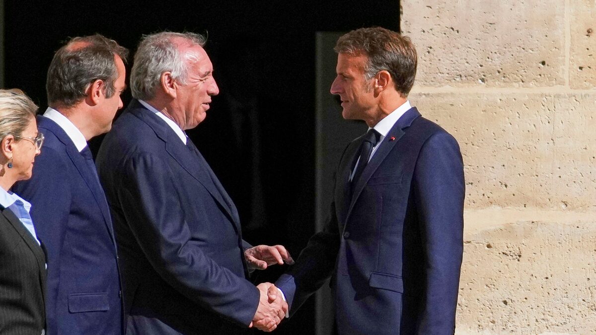Φρανσουά Μπαϊρού και Εμανουέλ Μακρόν