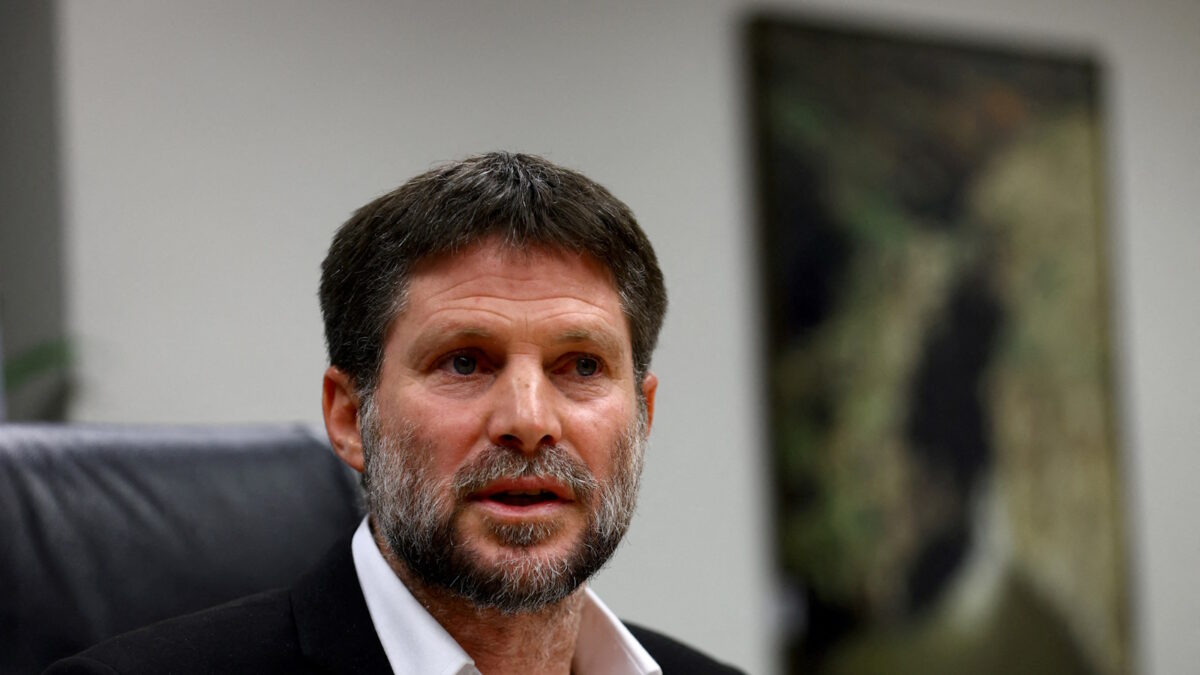 Ο ακροδεξιός υπουργός Οικονομικών του Ισραήλ Μπεζαζέλ Σμότριχ