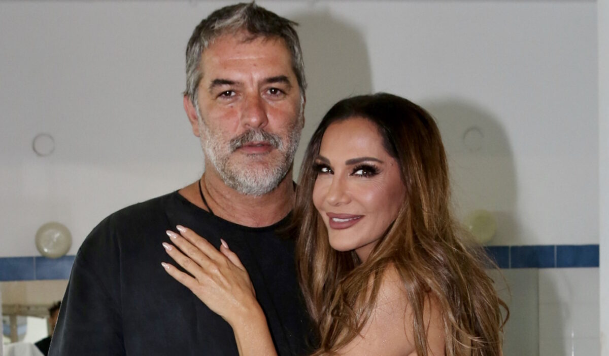Βασίλης Μπισμπίκης και Δέσποινα Βανδή