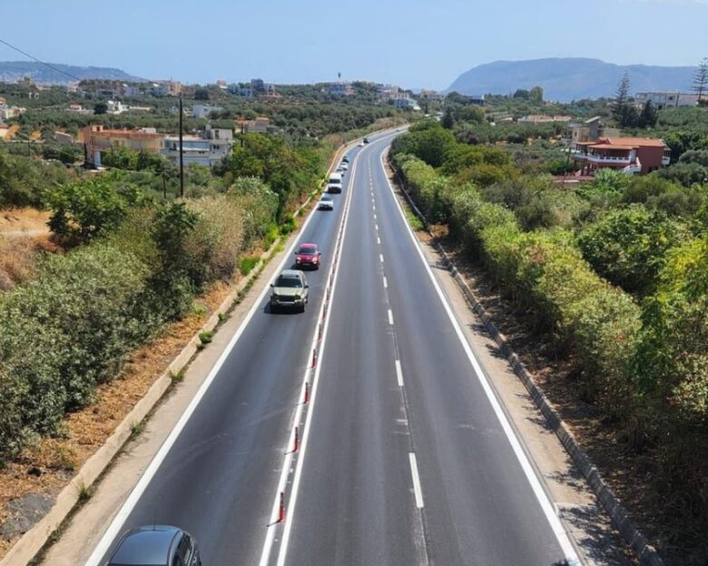 Κρήτη: Πιο ασφαλείς οι μετακινήσεις στον ΒΟΑΚ με νέες παρεμβάσεις οδικής ασφάλειας