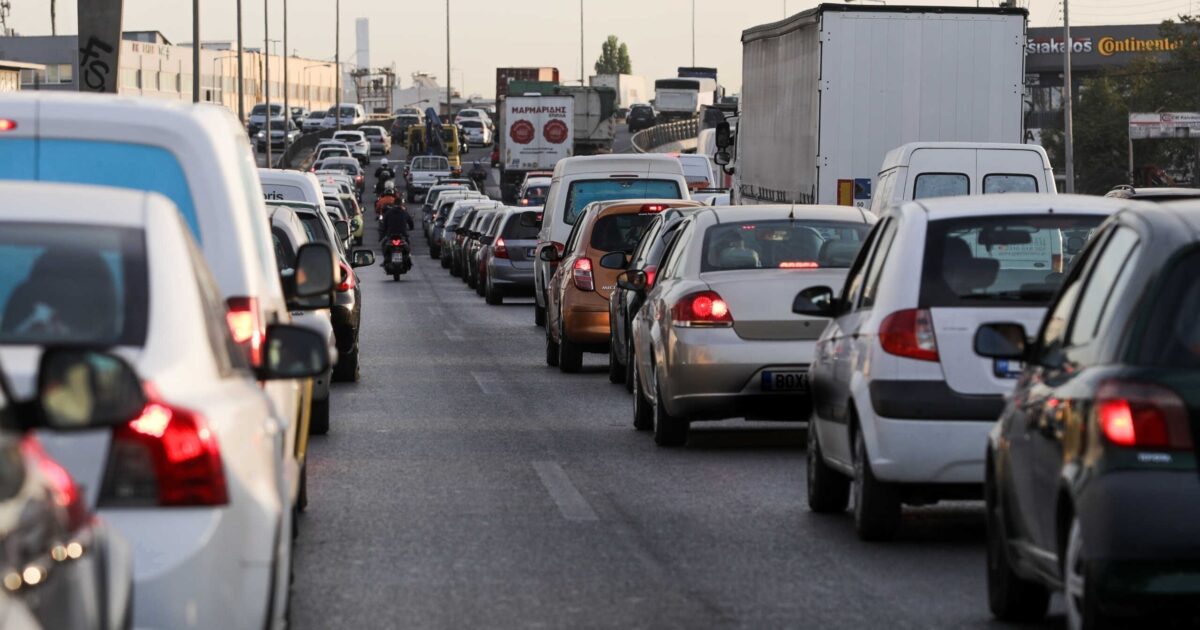 Road traffic: Kifissos in “Red”, huge delays in Attica Road