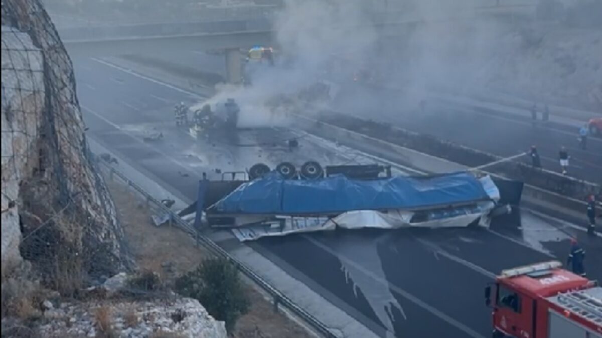 Ανατροπή νταλίκας