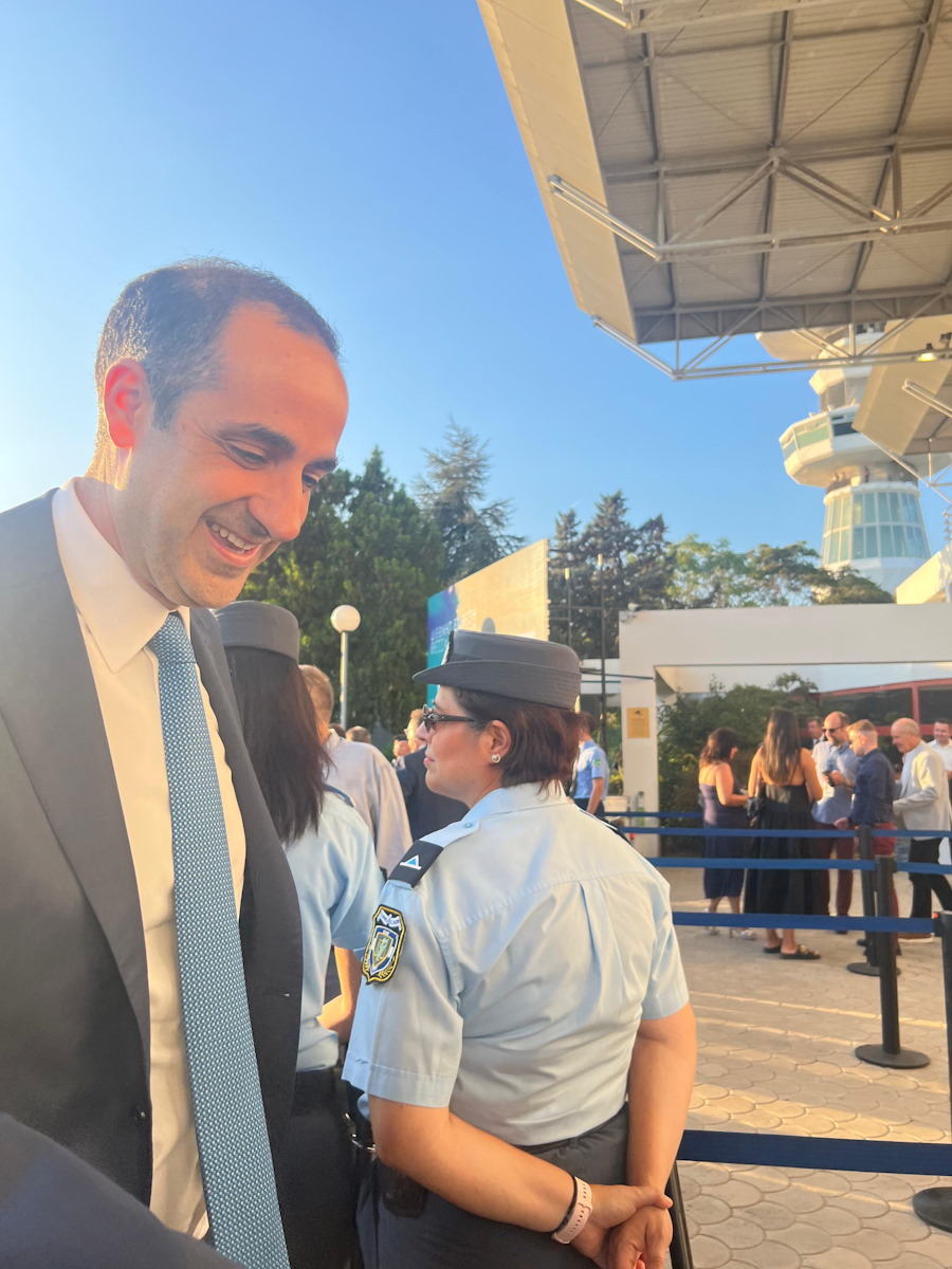 Ο Γρηγόρης Δημητριάδης στην 89η ΔΕΘ