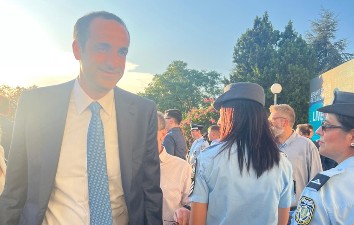 Ο Γρηγόρης Δημητριάδης στην 89η ΔΕΘ