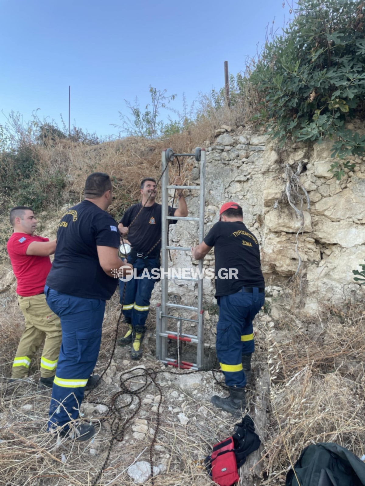 Διάσωση κατσικιού
