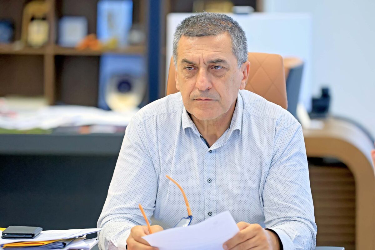 ο Περιφερειάρχης Θεσσαλίας Δημήτριος Κουρέτας