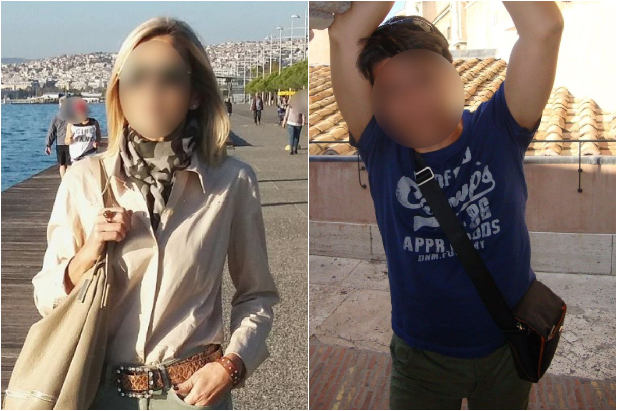Το θύμα (αριστερά) και ο δράστης της δολοφονίας στη Θεσσαλονίκη