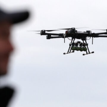 Ρωσικό drone κατά την διάρκεια των στρατιωτικών γυμνασίων «Zapad - 2025»