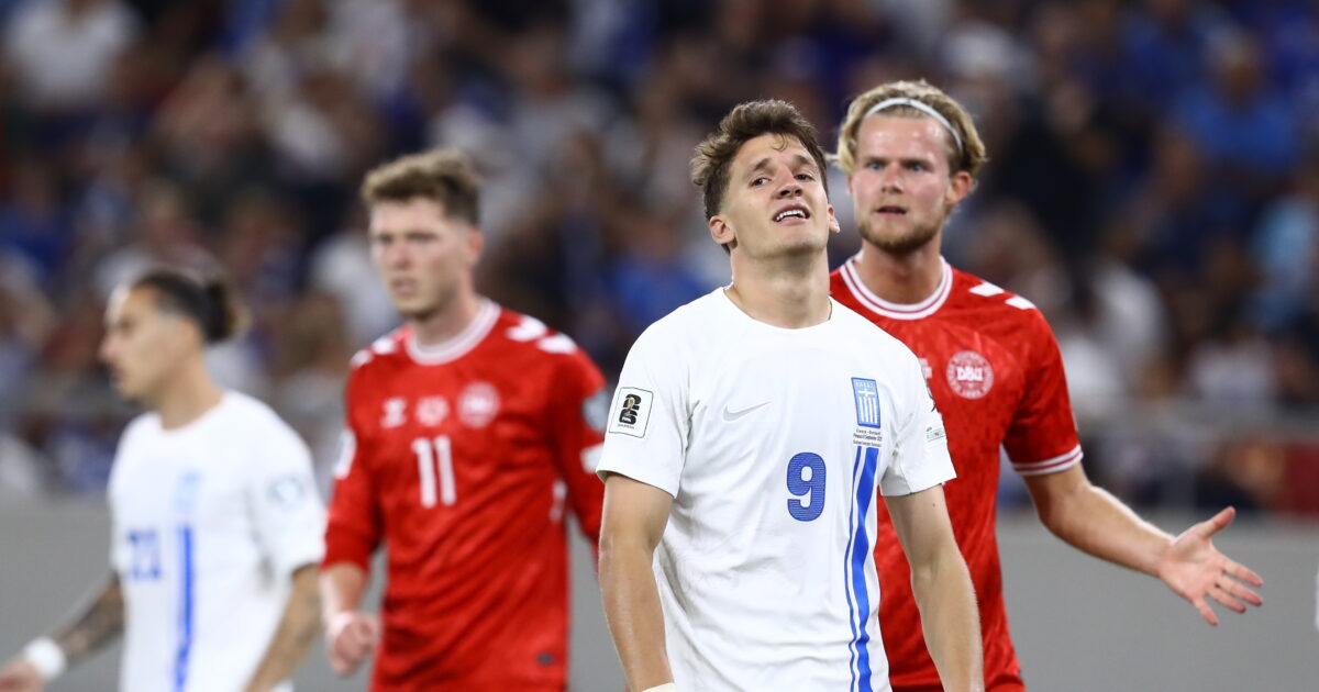 Greece – Denmark 0-3: Scandinavian national football crash in “Karaiskakis”