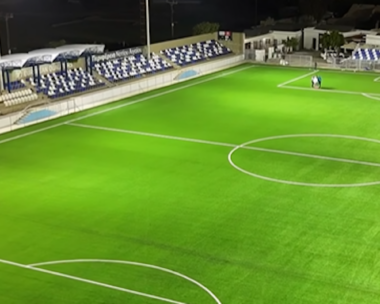 Η ανανεωμένη εικόνα του γηπέδου της Σύρου