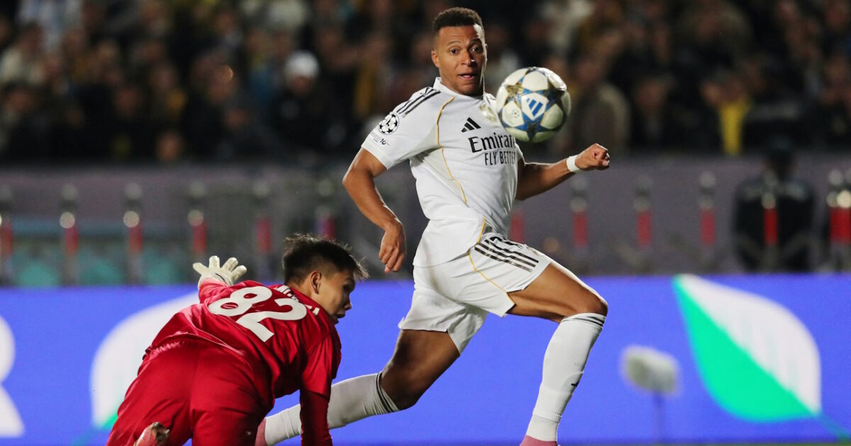Champions League: Hat-Trick Kilian Ebabe in Real Madrid’s “Pentara”, defeat for Club Bruges despite the goal of Christos Jolis