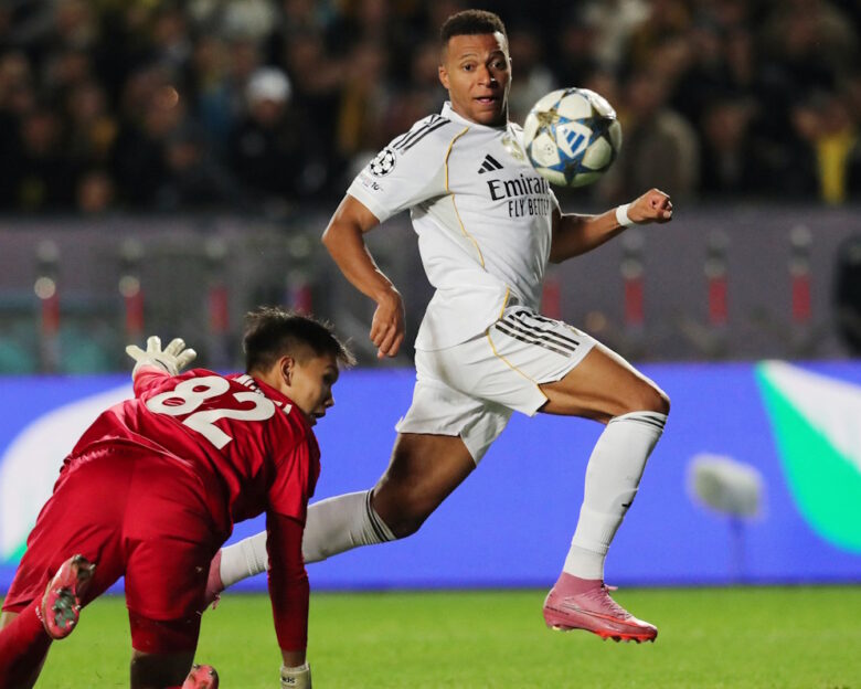 Champions League: Χατ-τρικ ο Κιλιάν Εμπαπέ στην «πεντάρα» της Ρεάλ Μαδρίτης, ήττα για την Κλαμπ Μπριζ παρά το γκολ του Χρήστου Τζόλη