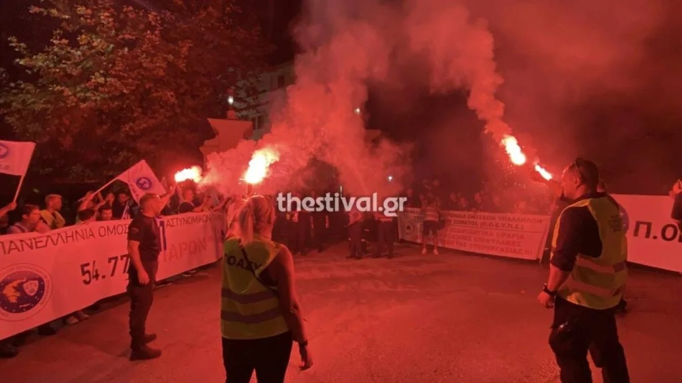 Διαμαρτυρία των ενσόλων ενόψει ΔΕΘ