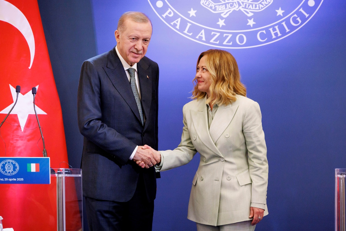 Ερντογάν και Μελόνι