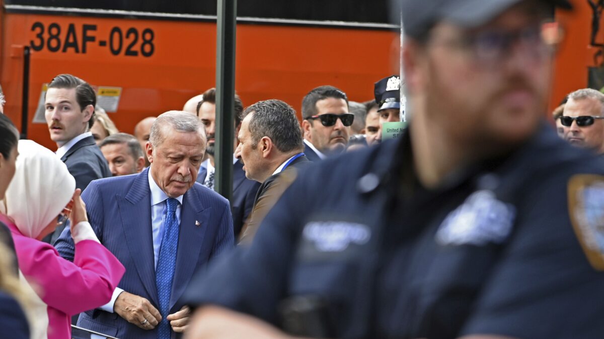Ο Ερντογάν στη Νέα Υόρκη