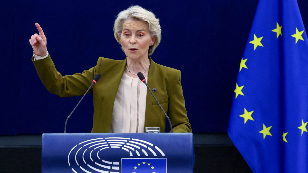 Η Πρόεδρος της Ευρωπαϊκής Επιτροπής Ούρσουλα φον ντερ Λάιεν