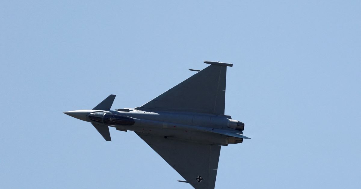 Germany intercepted by Eurofighters Russian spy aircraft in Baltic