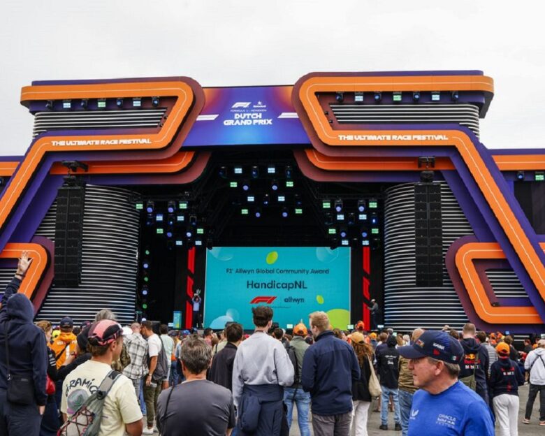 Το πρώτο βραβείο F1 Allwyn Global Community Award απονεμήθηκε στο Ολλανδικό Grand Prix