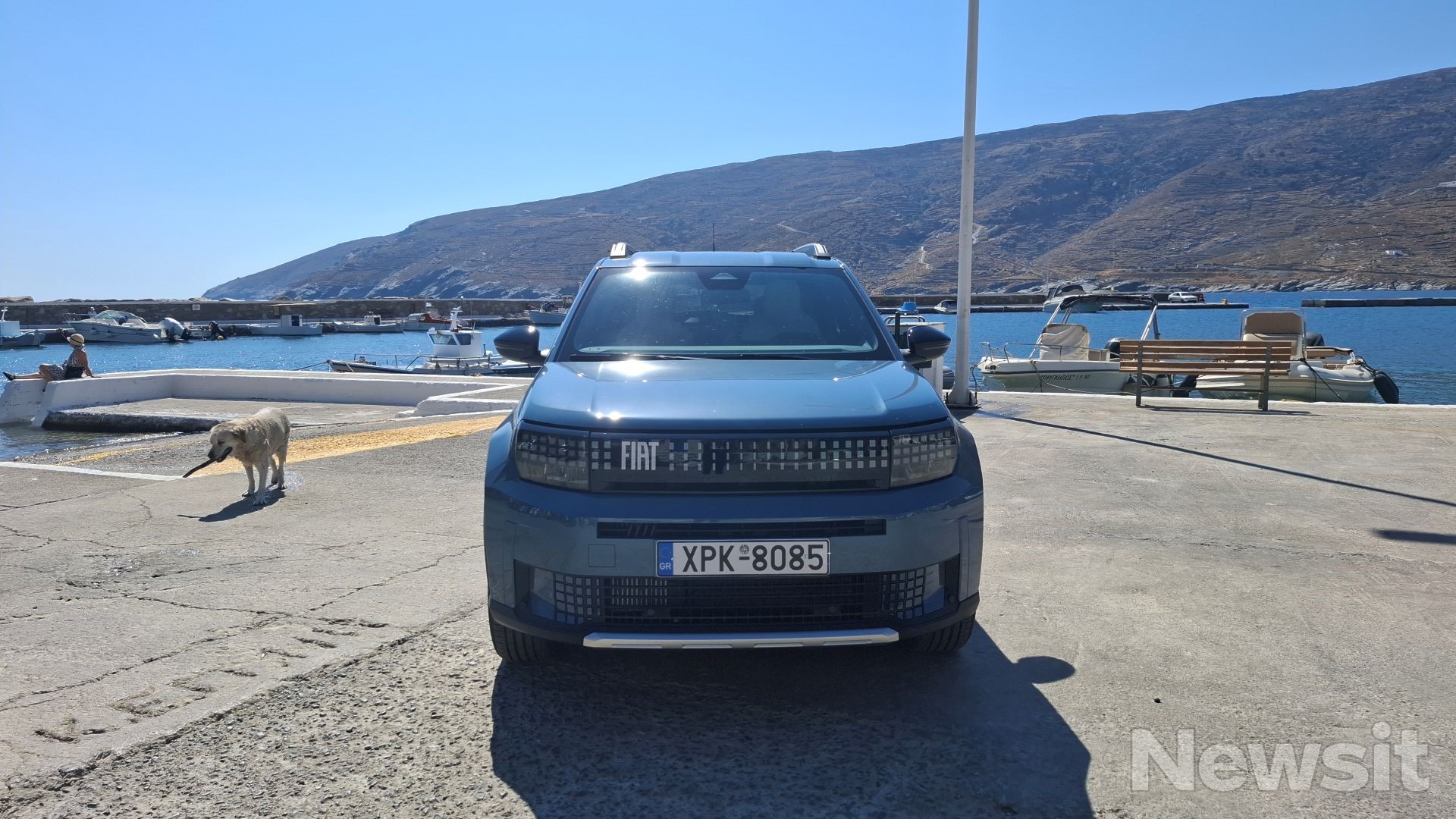 Fiat Grande Panda Hybrid – Δοκιμή: Με το Grande Panda στην Άνδρο!