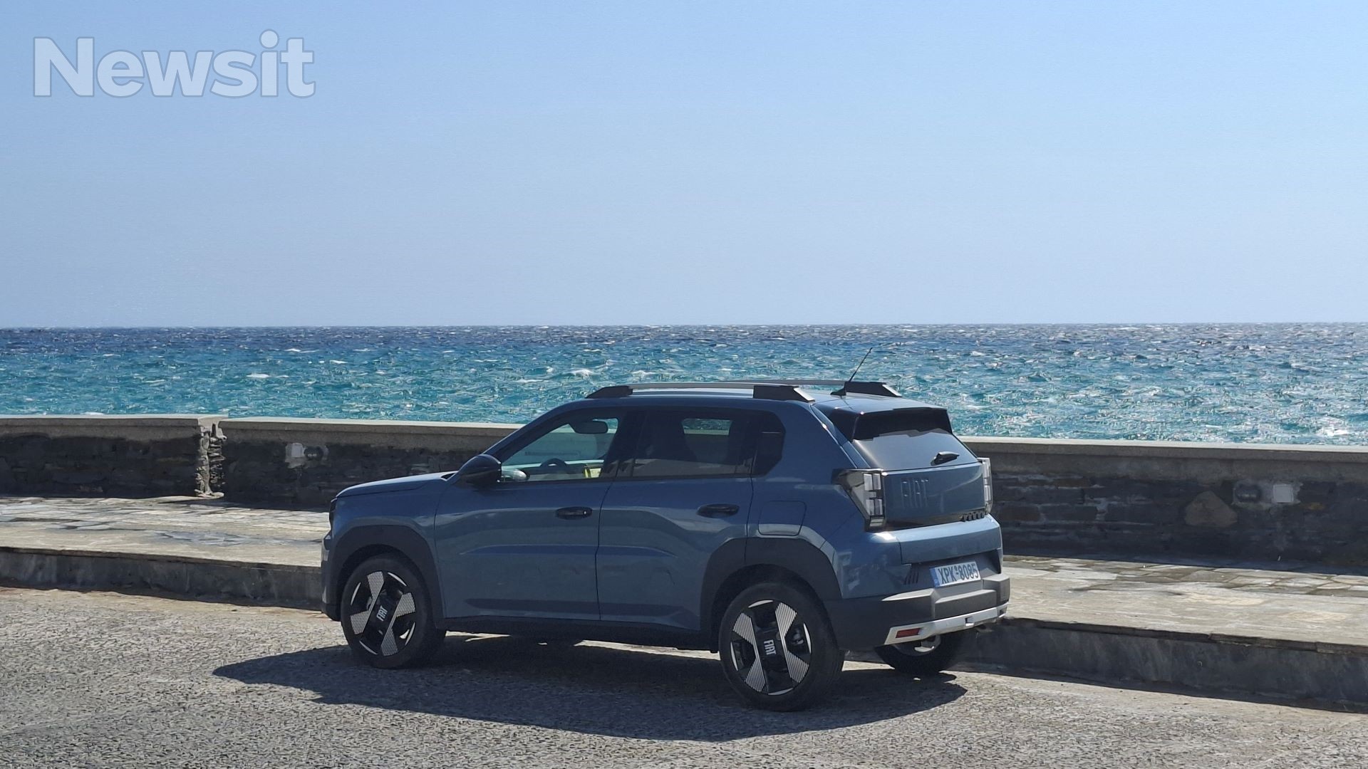 Fiat Grande Panda Hybrid – Δοκιμή: Με το Grande Panda στην Άνδρο!
