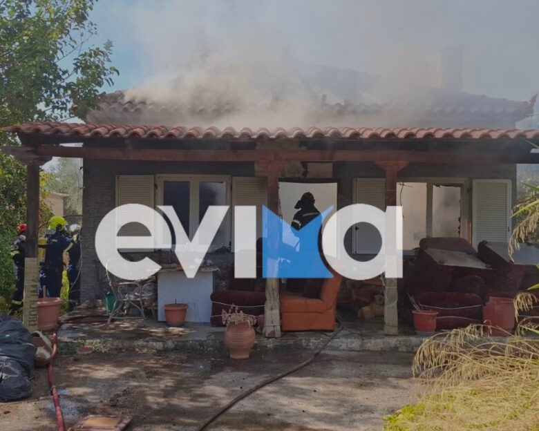 Φωτιά σε σπίτι στην Εύβοια: Στο νοσοκομείο με εγκαύματα ο ιδιοκτήτης