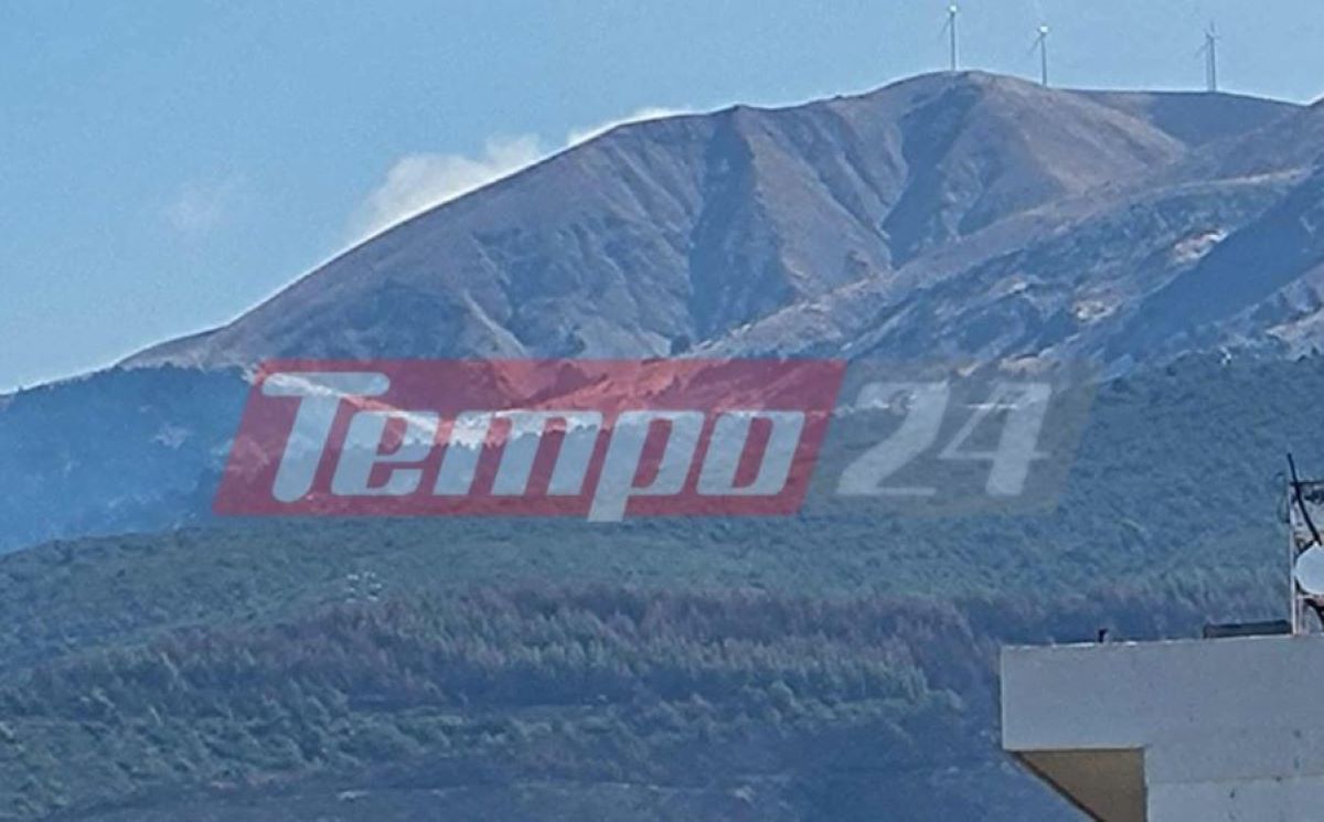 Φωτιά στο όρος Παναχαϊκό
