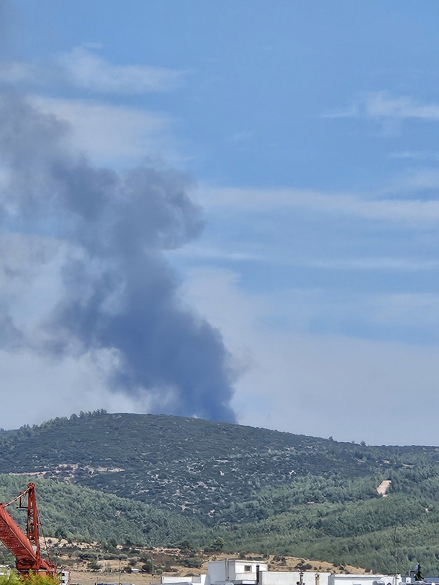 Η φωτιά στην Θεσσαλονίκη