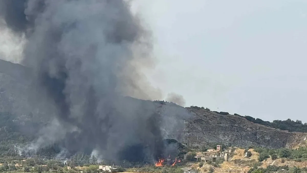 Η φωτιά στην Θεσσαλονίκη
