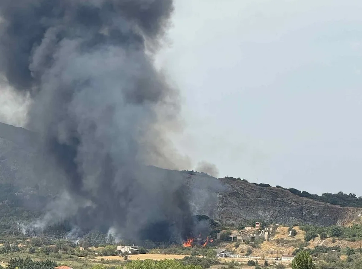 Η φωτιά στην Θεσσαλονίκη