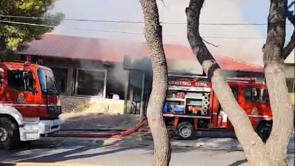 Φωτιά σε εστιατόριο στους Θρακομακεδόνες