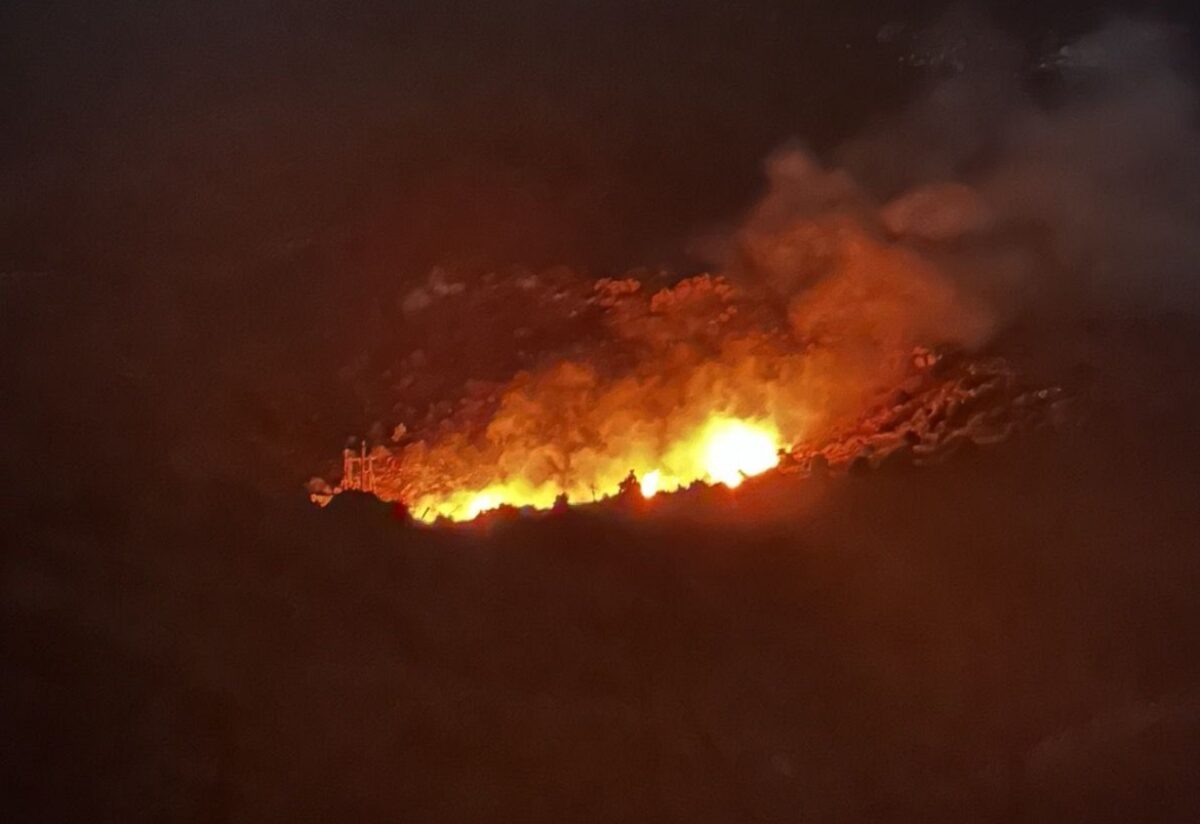 Φωτιά στην Πάρνηθα
