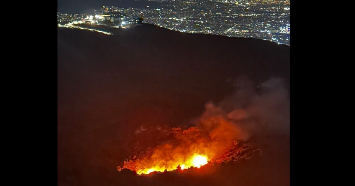 Fire in Parnitha near Bafi – Powerful forces at the point