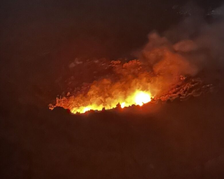 Φωτιά στην Πάρνηθα κοντά στο Μπάφι – Ισχυρές δυνάμεις στο σημείο