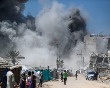 Κτίριο που βομβαρδίστηκε