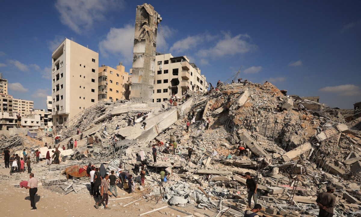 Bombing in the Gaza Strip