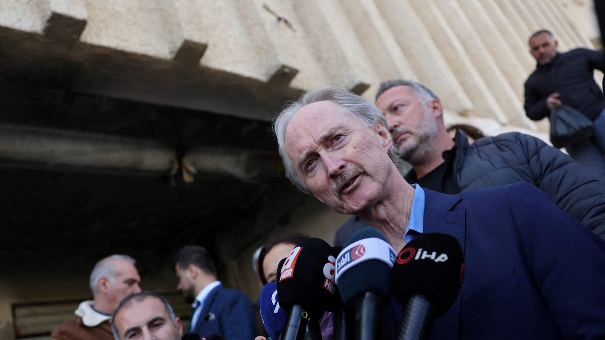 Ο απεσταλμένος του ΟΗΕ για τη Συρία, Geir Pedersen