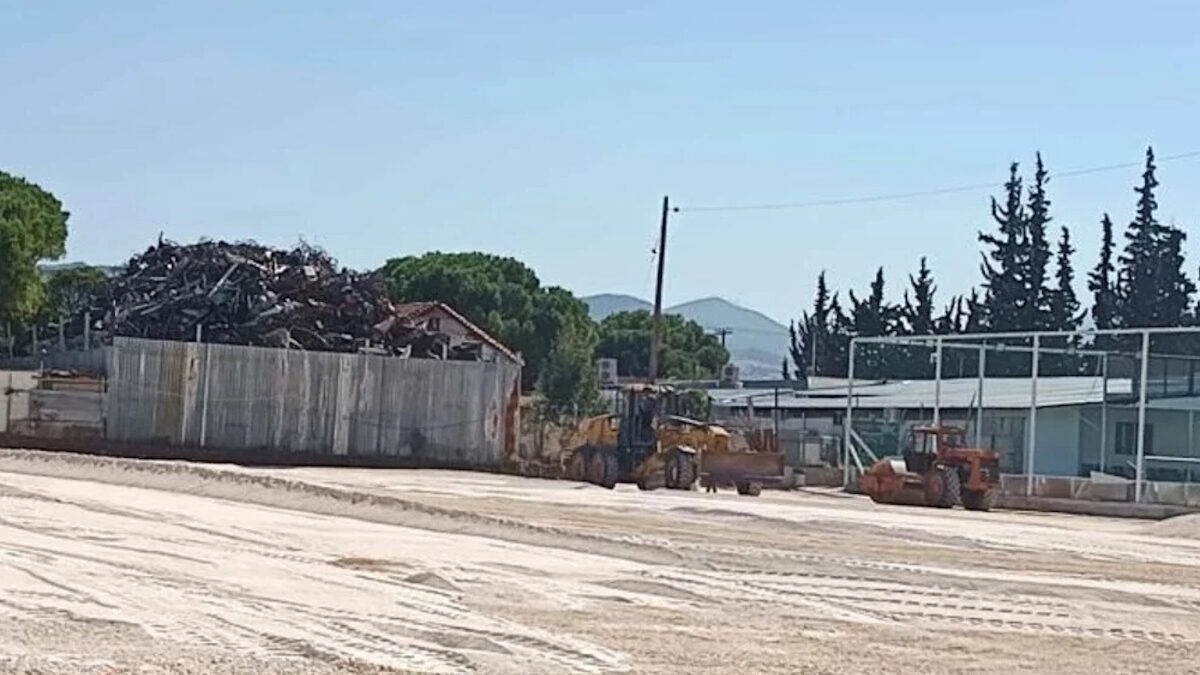 Το γήπεδο στη Θεσσαλονίκη