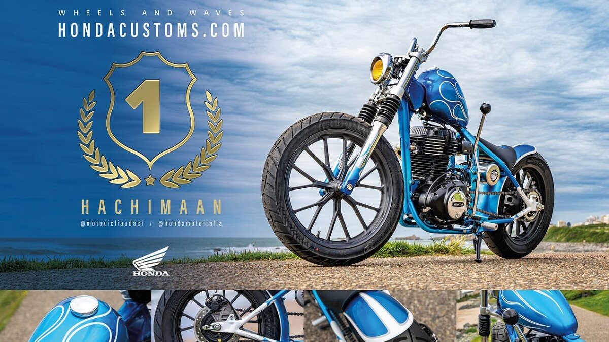 Italy’s ‘Hachimaan’ named as winner of the 2025 Honda Customs competition