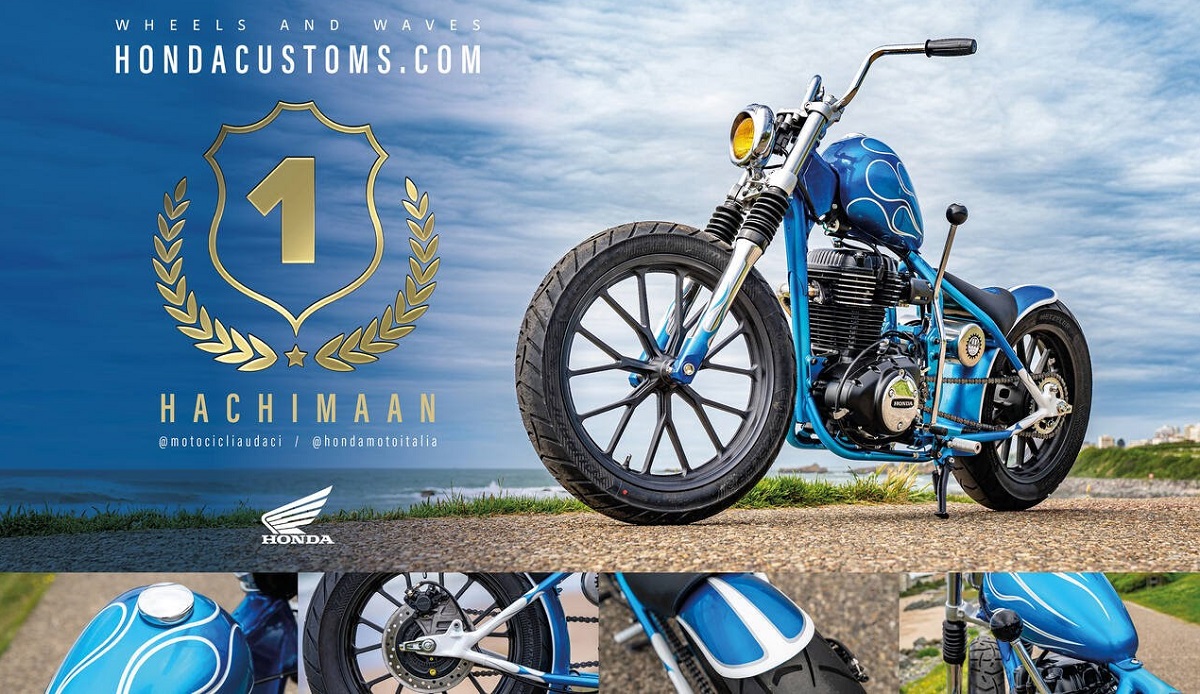 Italy’s ‘Hachimaan’ named as winner of the 2025 Honda Customs competition