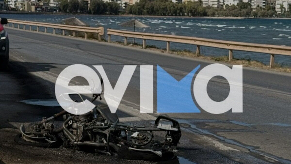 Η μηχανή στο σημείο του ατυχήματος