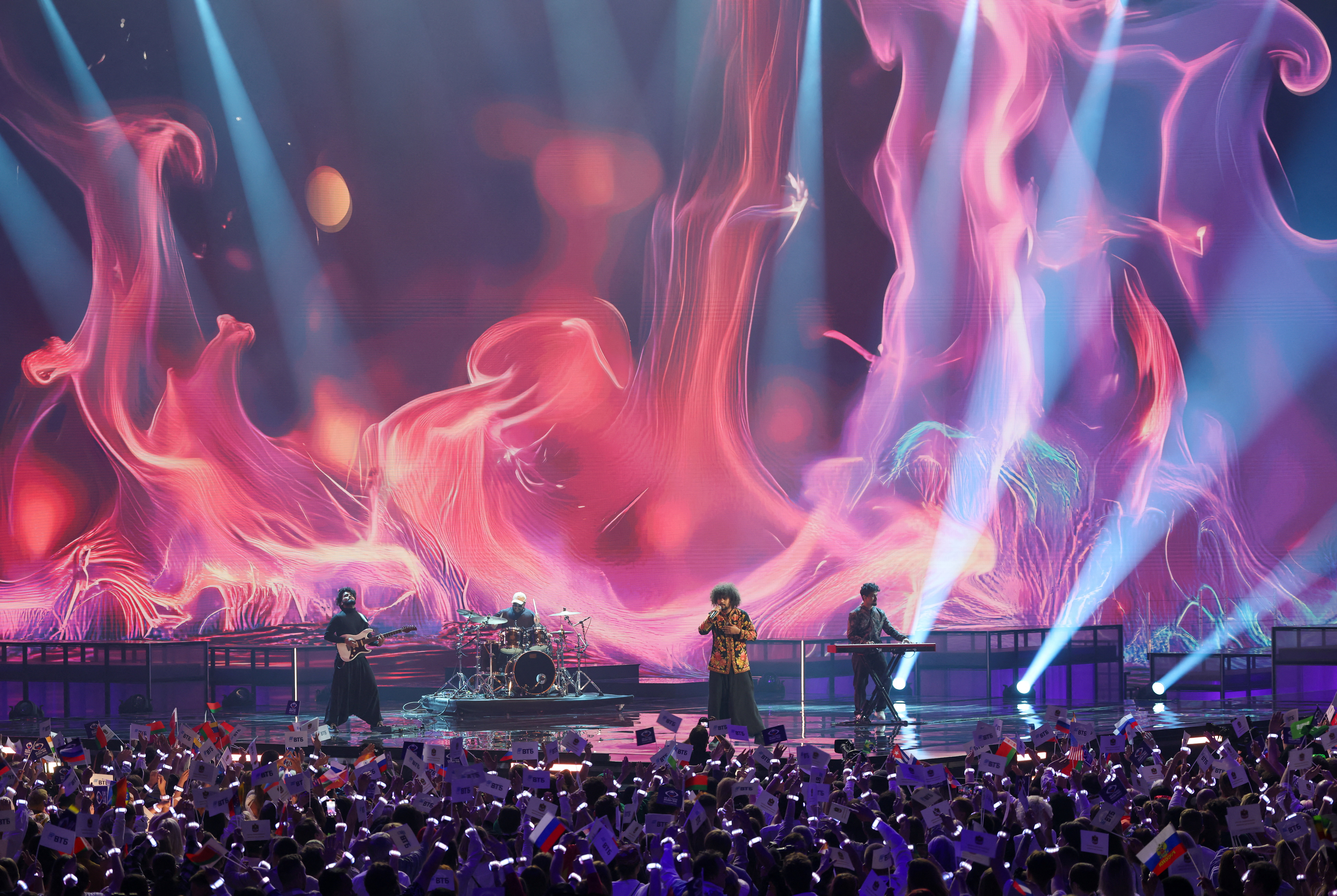 The Intervision Contest in Moscow