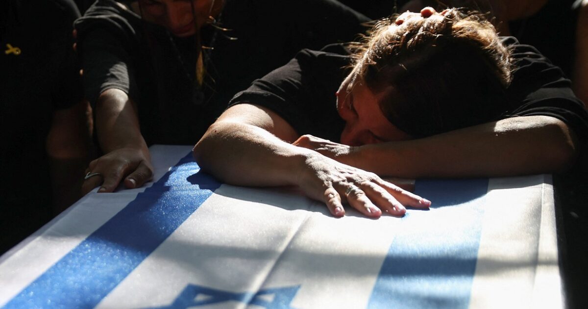 Hamas two hostages were buried in Israel who had been found dead in Gaza