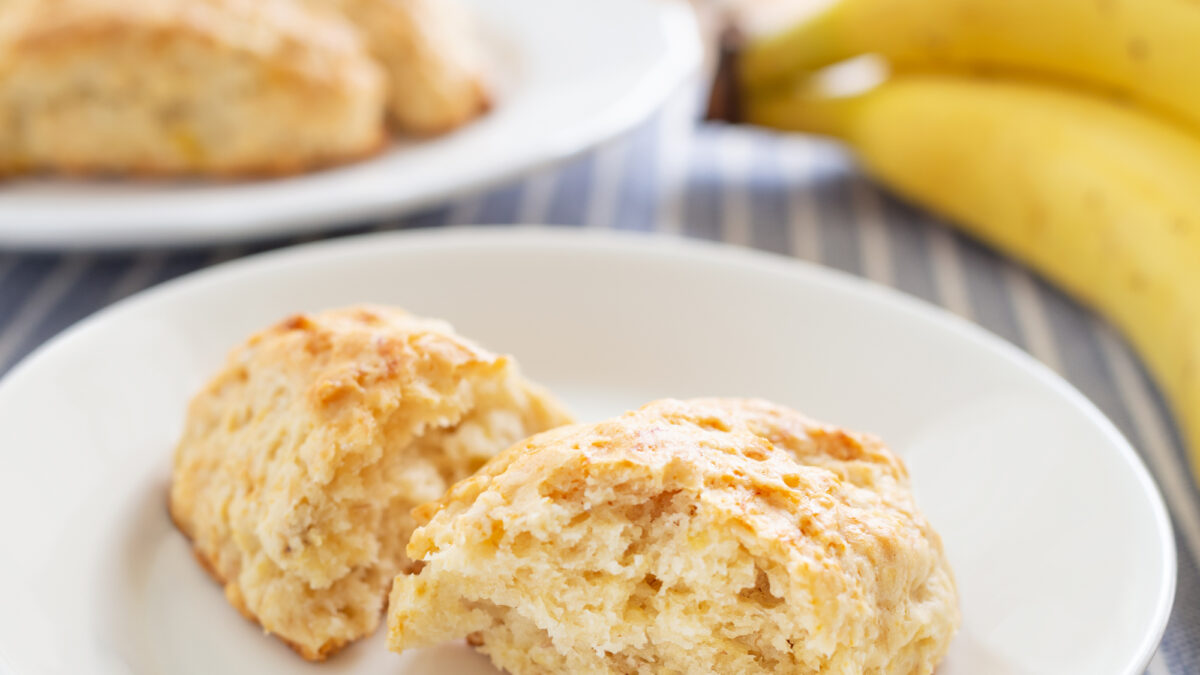 Banana scones