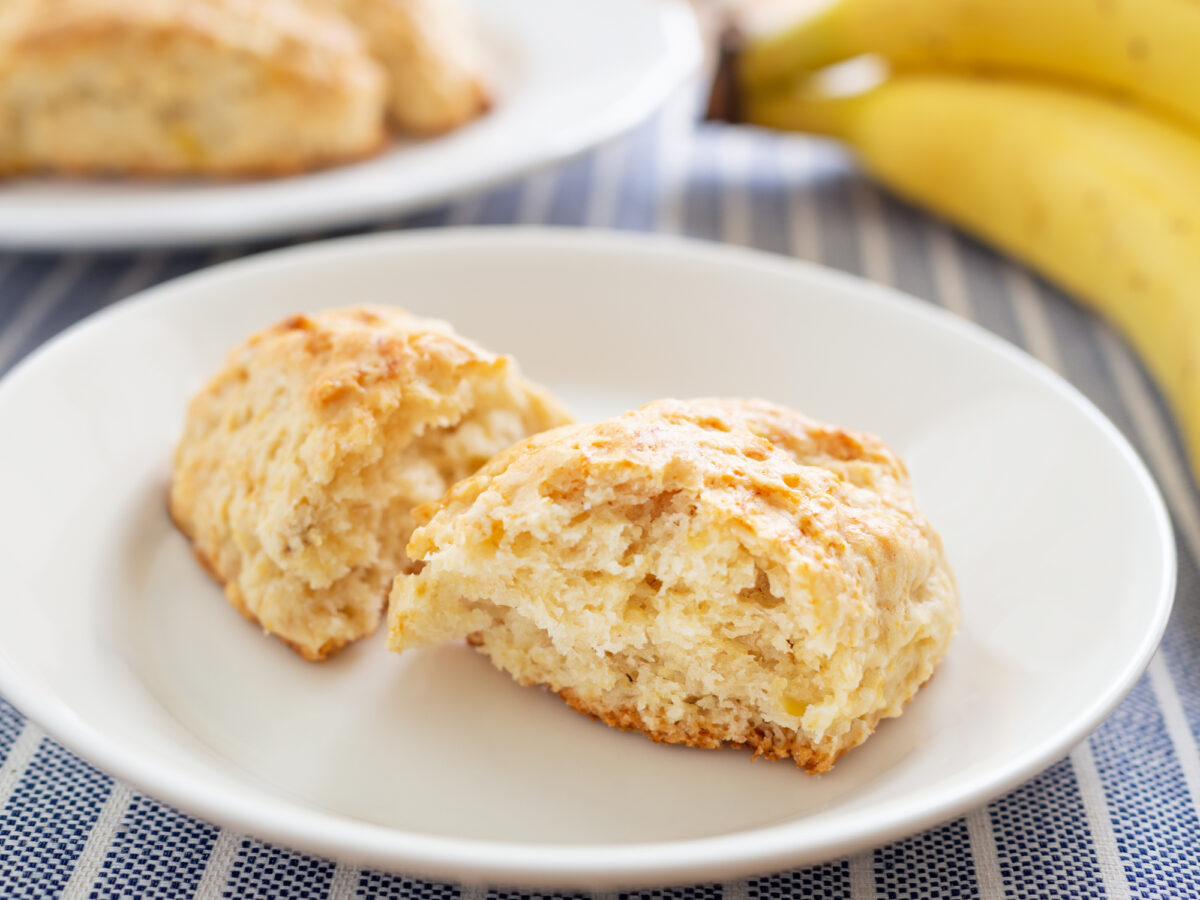 Banana scones