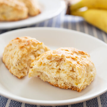 Banana scones