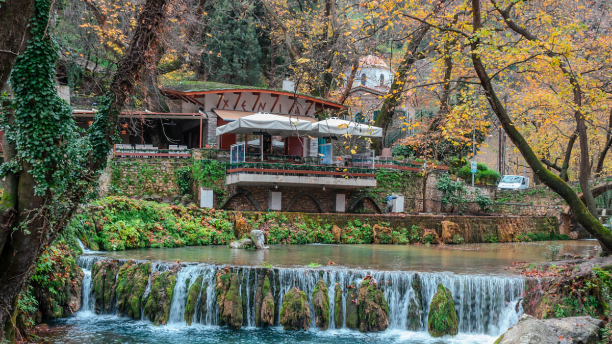 Livadia is the beautiful city of central Greece and the the capital of the Boeotia regional district.